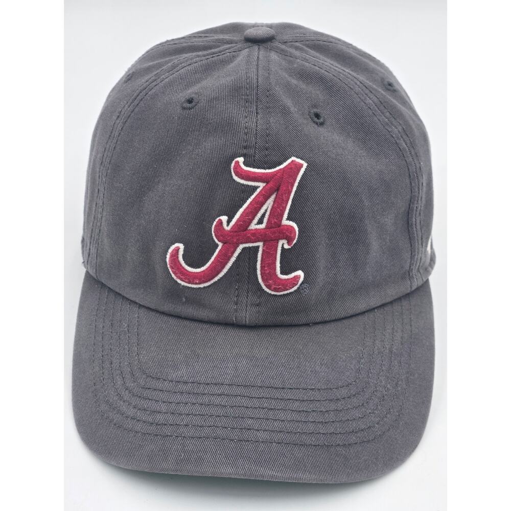 47 Brand University of Alabama Clean Up Hat Mens Medium Gray - Picture 2 of 7